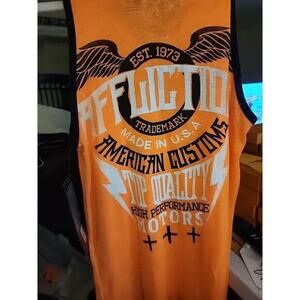New Small Affliction Motors Tank Top CR4 Excellent Biker MMA NWT